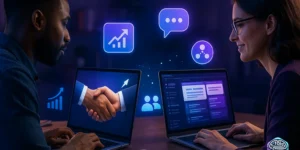 Networking no mundo digital para crescer com parcerias
